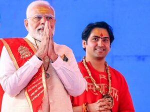 Modi government started patronizing saffron communalist Baba Dhirendra…
