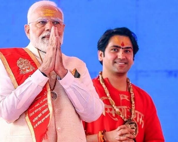 Modi government started patronizing saffron communalist Baba Dhirendra…